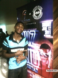 JOEL AT WIZKID LUNCH