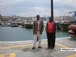 My visit 2 San Sebastian wit one of my staff