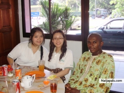 Launch time with my customers in Malaysia