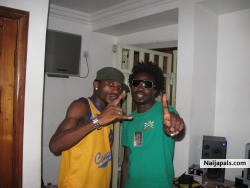 chilling with spurz in the studio