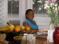 just relaxing after lunch