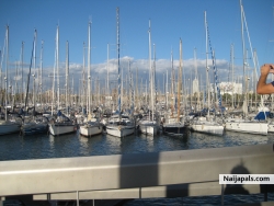 Barcelona sea port