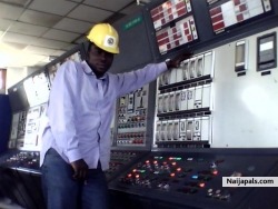 in office in control room
