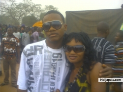 ME & A FAN @ DE ENUGU TRADE FAIR SHOW.
