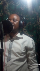 At the studio