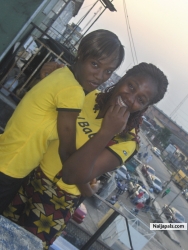 hey.........its me and me home gurl..just laffin away(cos all we can be is happy)