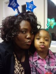 my lil cousin & I