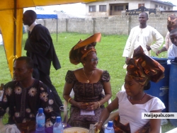 At a wedding