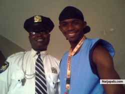 Me and one of the security officer I trained.