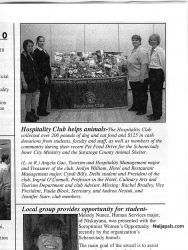 COLLEGE HOSPITALITY CLUB