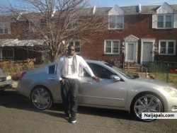 My ride and I in front of my house !