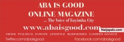 Aba is Good Online Magazine (Abaisgood)