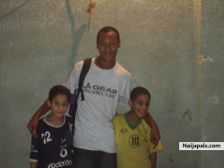 with the lil kids