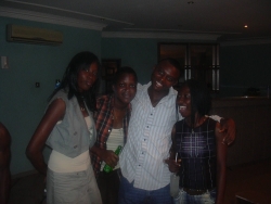 Amidst friends