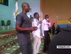 ON STAGE AT (ASSEMBLIES OF GOD CHURCH) ABA, ABIA STATE