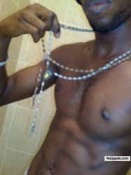 Rosary piece,yeah dat's ma Catholic style!
