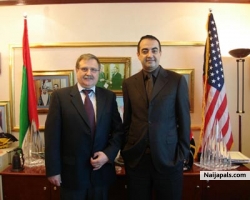 Visit of Lidio Giodani G.M Foreign Operation Impersa Pizzarotti and C.S.P.A with Mohamed Dekkak Chairman and Founder of Adgeco Group
