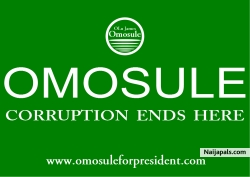 - I want to be President of the Federal Republic of Nigeria because I love this country deeply and care so strongly about its future. Join the movement today at http://www.omosuleforpresident.com to become a member, it's free. Please Copy and Paste this message to your friends and tell them to do the same.