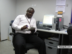 bussy in the office
