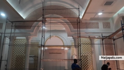 ON GOING PALACE RENOVATION... OBA PALACE BENIN CITY