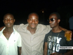 hanging out with friends