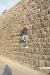 me climbing