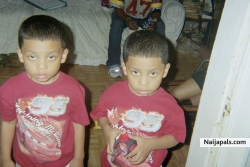 my nephews, twins