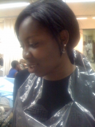 jus me at work