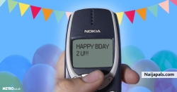 My personal SMS message from Nokia - Happy Bday 2U!!!