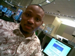 at work,chillin
