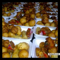 you can contact me for your delicious small chop&chapman for any of your event.