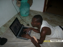 am on my lap