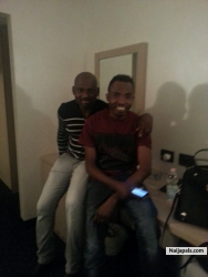 With my homeboy in Milan 