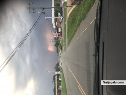 going to the store caught part of a rainbow