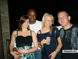 Party with Svenja, Sirry & Daniel at the Blackfinn in Naperville, Illinois this October, 2010