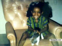 Quinn Maybach with her cat Lolipop