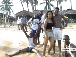 we rocking the beach