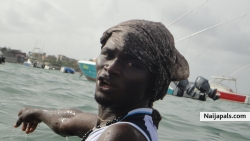 on the high sea