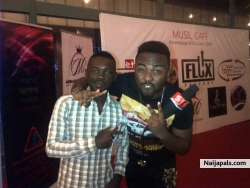 Vj Adams n I @ Transcorp Hilton, Abuja.