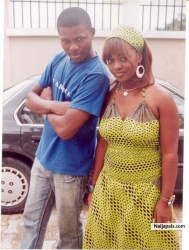 Me & Jackie Appiah shooting on set