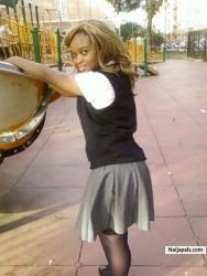 me in ma uniform