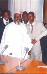 With a Great Man