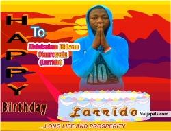 Happy birthday by Larrido 