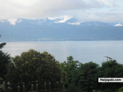 Lovely view from my room in Switzerland on holiday