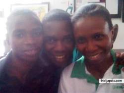 @NP Chrity visit 2012 with Stephen and Franel