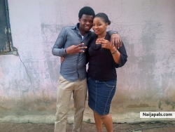 my lil sister n me