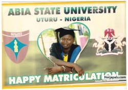MATRICULATION IS GOOD IN LIFE