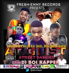 DJ Boi Rapper August street banger art album