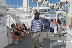 on a cruise to sicily...i love d sea...so blue
