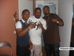 BABY BOY WITH EFMAN ND EEDRIS ABDULKAREEM.